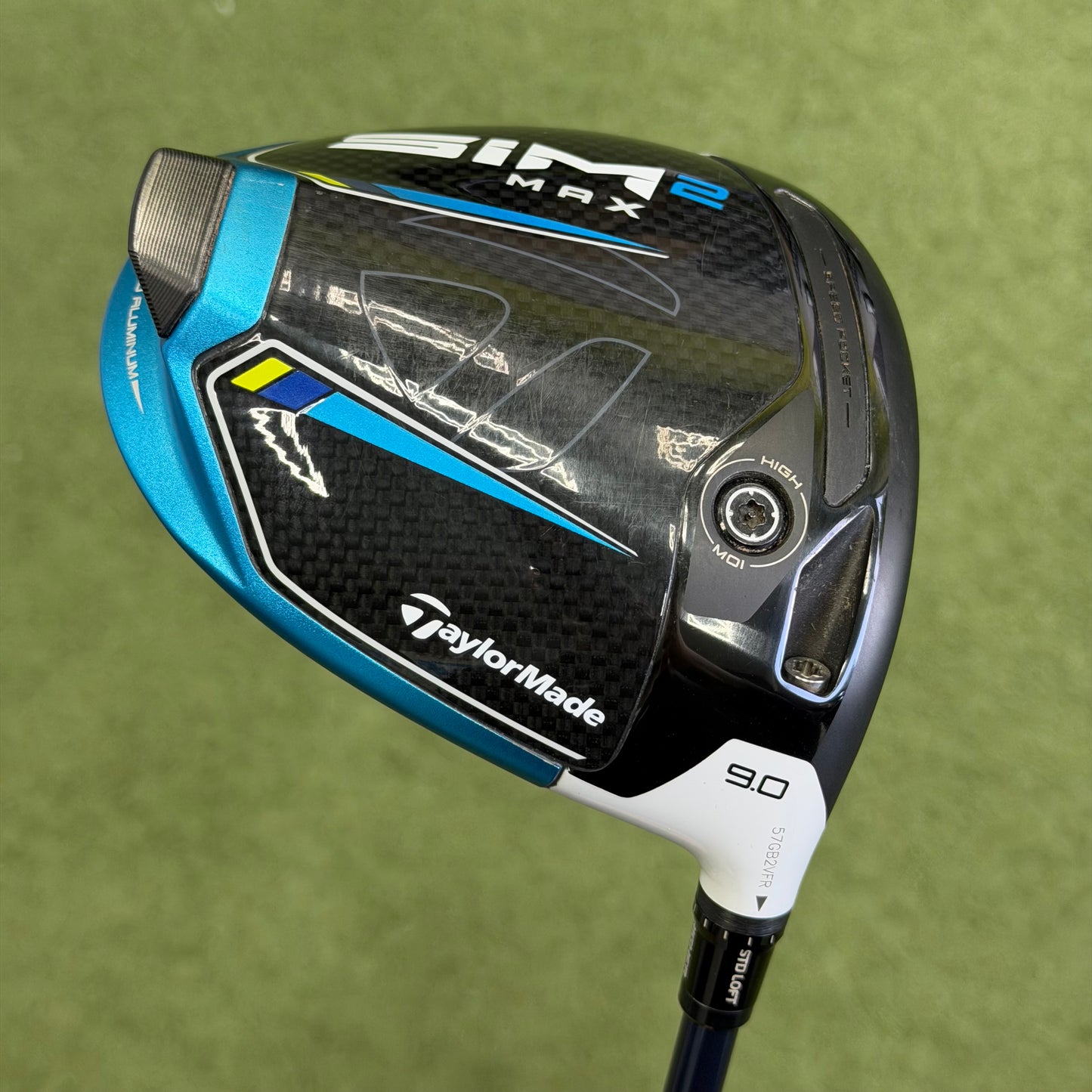 TaylorMade SIM2 Max Driver / 9 Degree / Stiff Flex
