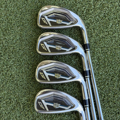 Wilson Staff D7 Iron Set / 5-PW+GW+SW / Regular Flex - Pre Owned Golf 