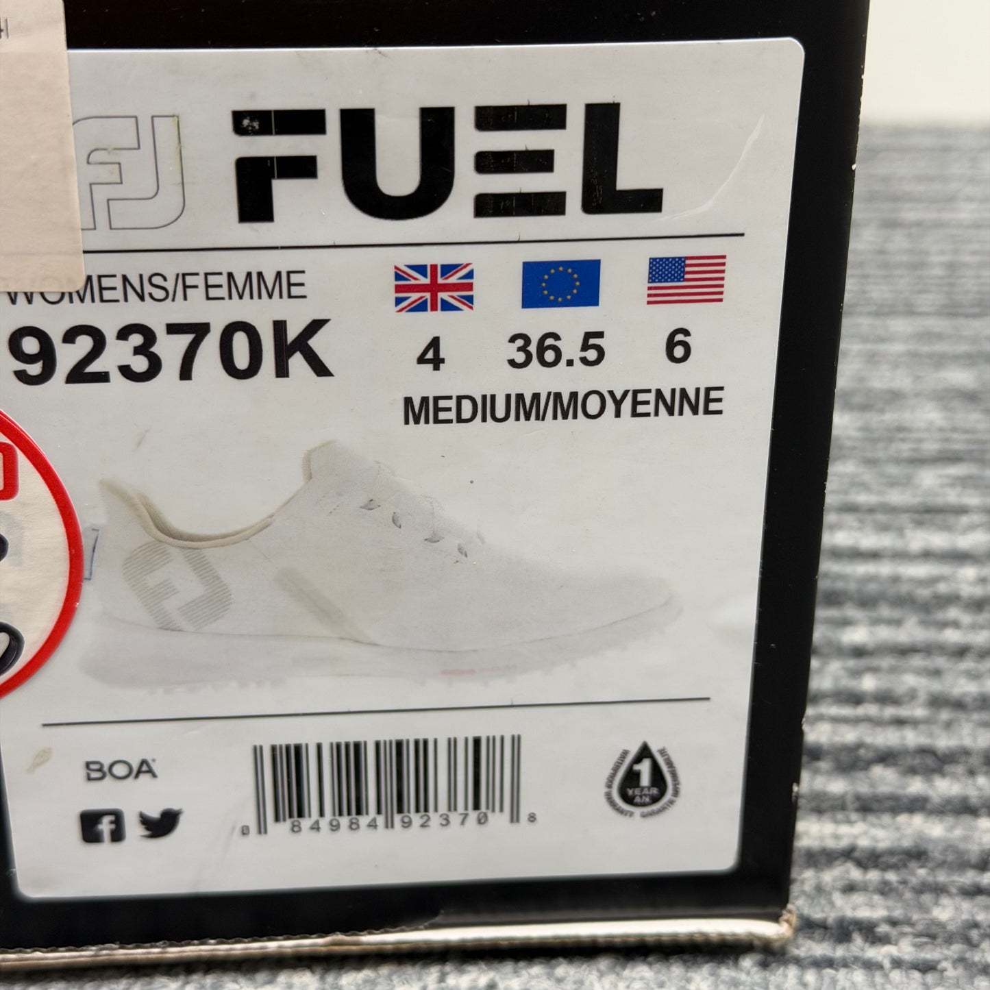 FootJoy Fuel BOA Women's Golf Shoes / UK 4