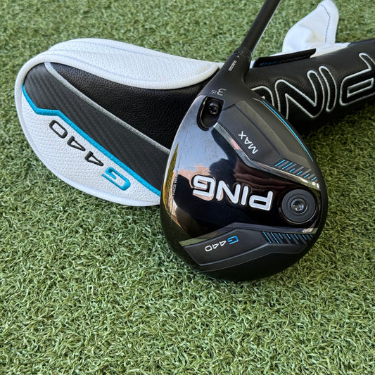 PING G440 MAX #3 Fairway Wood / 15 Degree / Stiff Flex