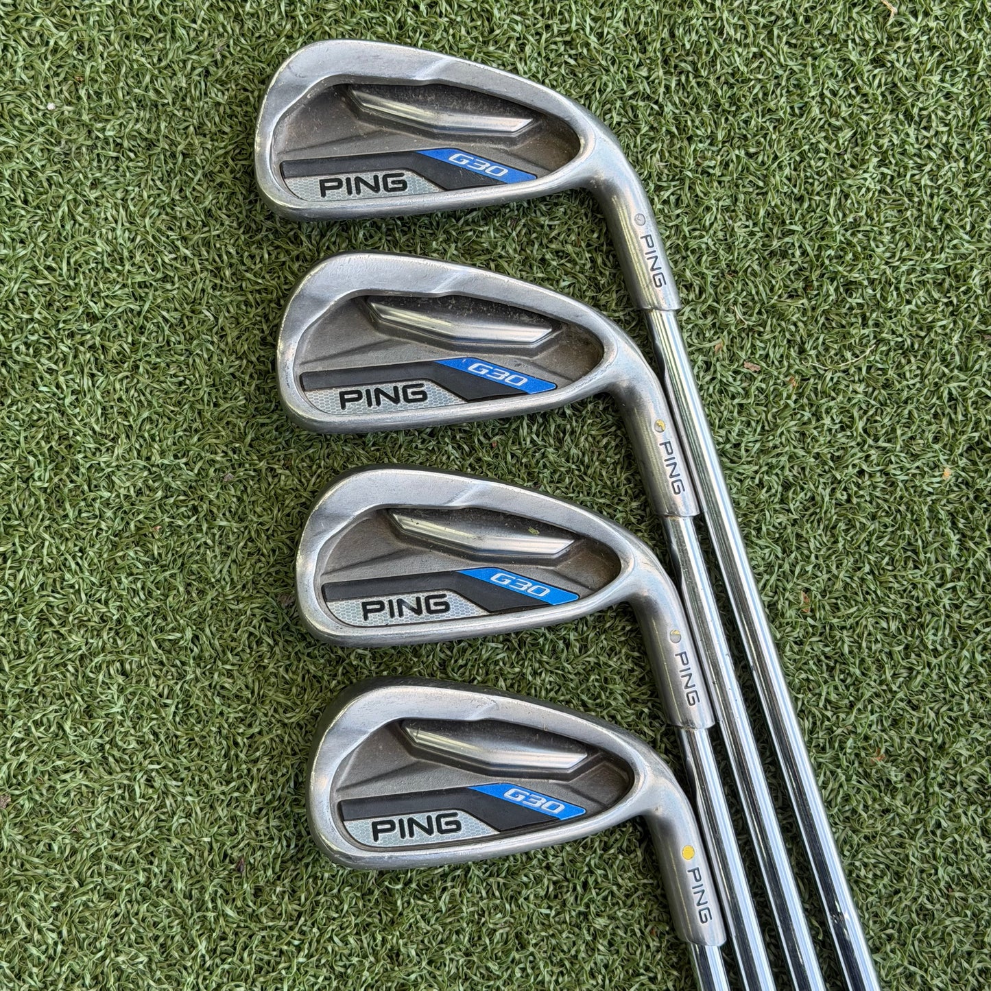 PING G30 Iron Set / 5-PW + SW / Stiff Flex