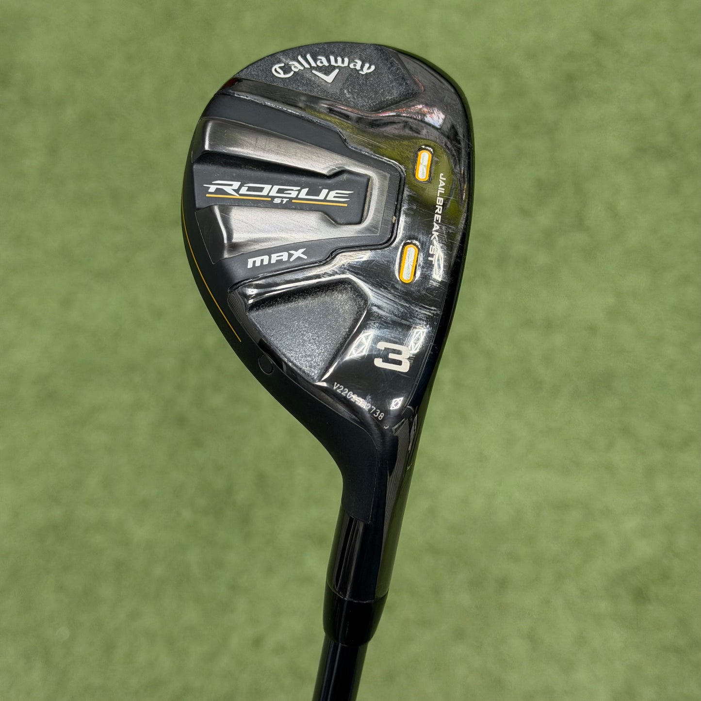 Callaway Rogue ST MAX #3 Hybrid / 18 Degree / Stiff Flex - Pre Owned Golf 