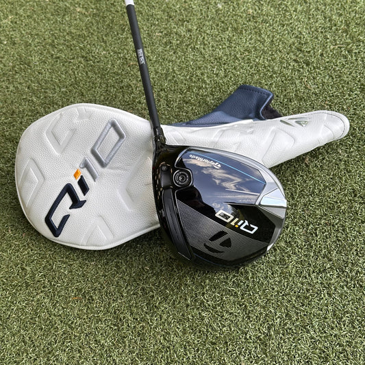 TaylorMade Qi10 Golf Driver / 9 Degree / Stiff Flex