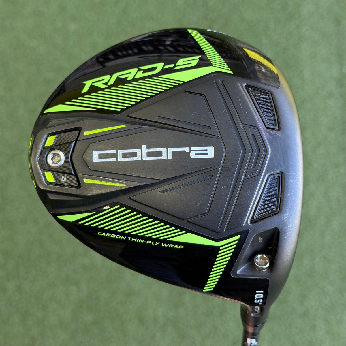 Cobra King Radspeed S Golf Driver / 10.5 Degree / Regular Flex