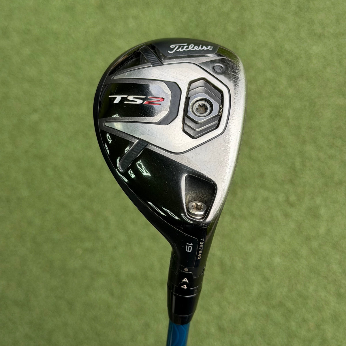 Titleist TS2 #3 Hybrid / 19 Degree / X-Stiff Flex Even Flow