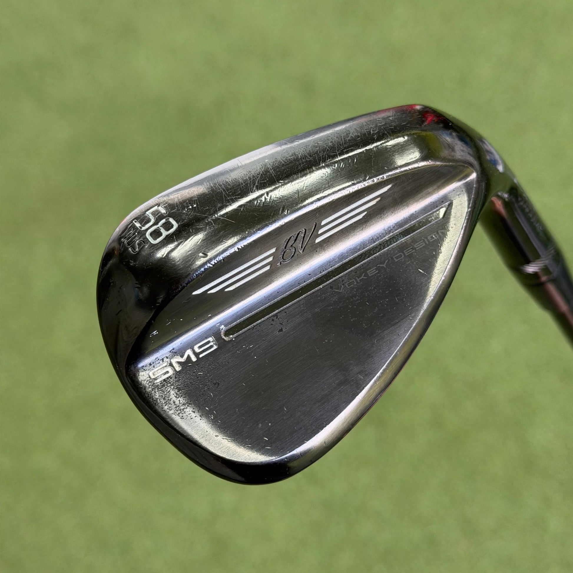 Titleist Vokey SM9 Jet Black Premium Lob Wedge / 58 Degree - Pre Owned Golf 