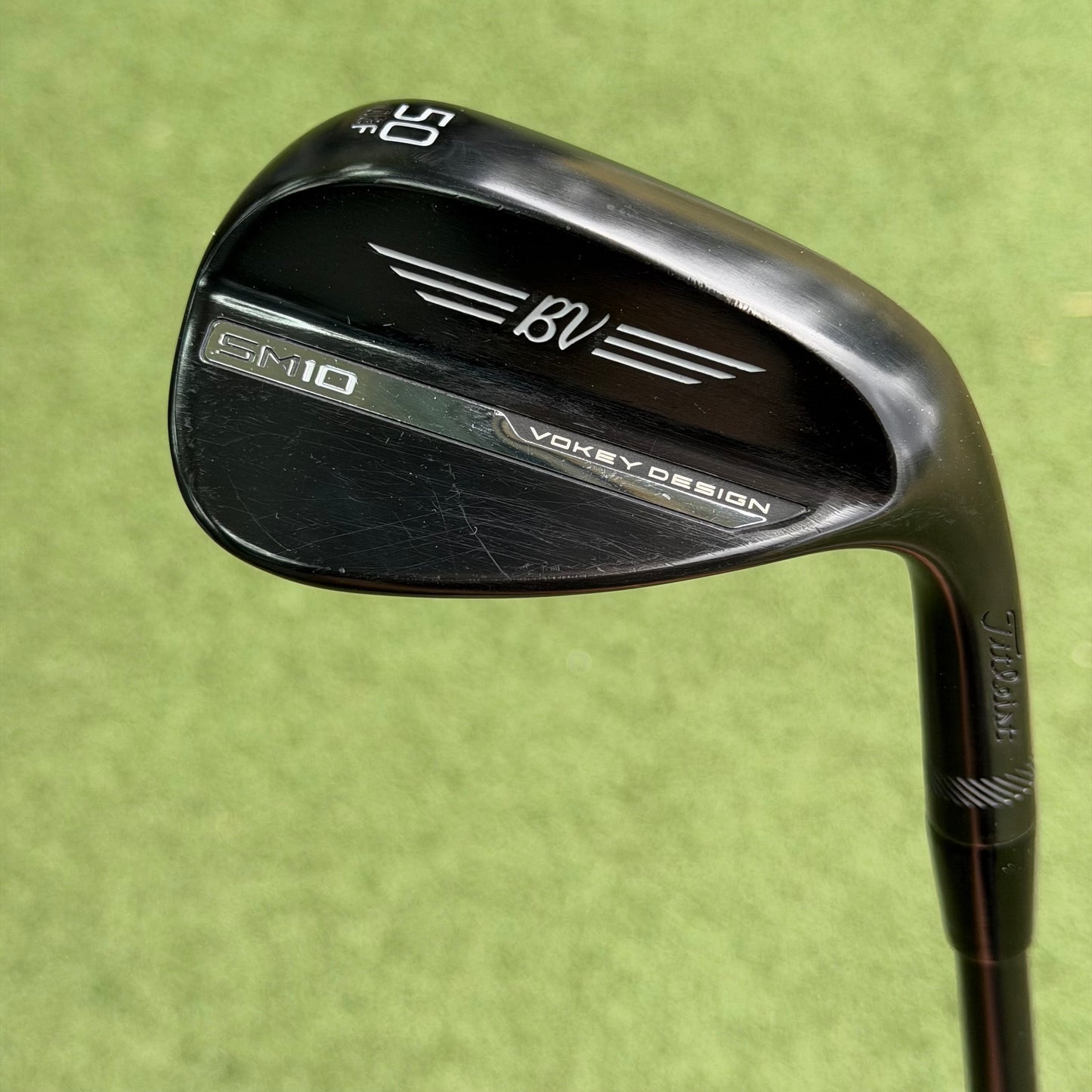 Titleist SM10 Black Vapor Gap Wedge / 50 Degree / Wedge Flex Black Vapor Shaft