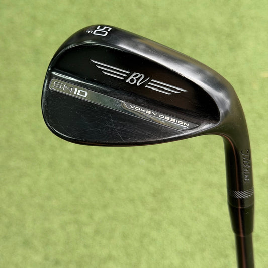 Titleist SM10 Black Vapor Gap Wedge / 50 Degree / Wedge Flex Black Vapor Shaft - Pre Owned Golf 