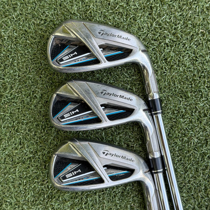 TaylorMade SIM Max Golf Iron Set / 4-PW / Regular Flex