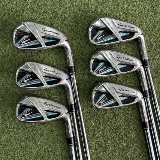 TaylorMade SIM Max Golf Iron Set / 5-PW / Regular Flex