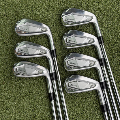 Srixon ZXi5 Forged Golf Iron Set / 5-PW+AW / Stiff Flex
