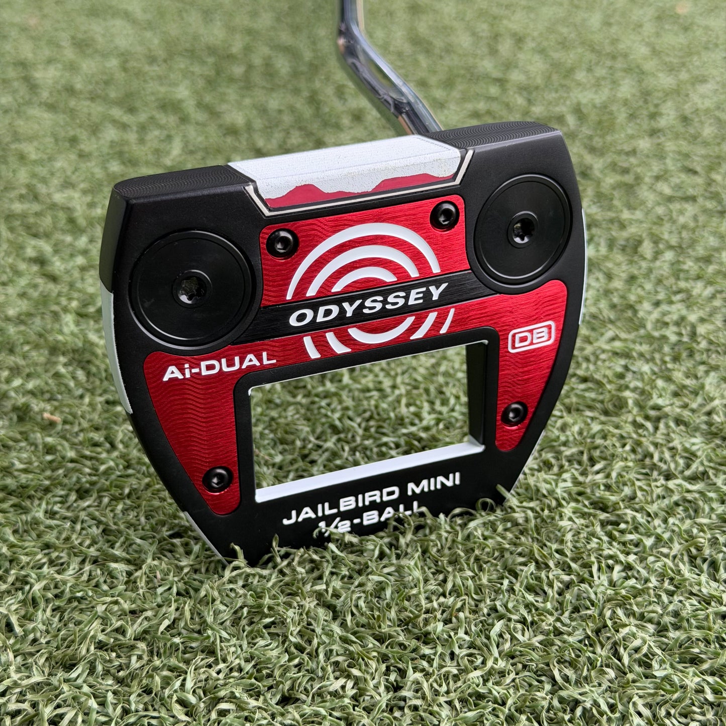 Odyssey Ai-DUAL Jailbird Mini 1/2 Ball DB Golf Putter / 34 Inch - Pre Owned Golf 