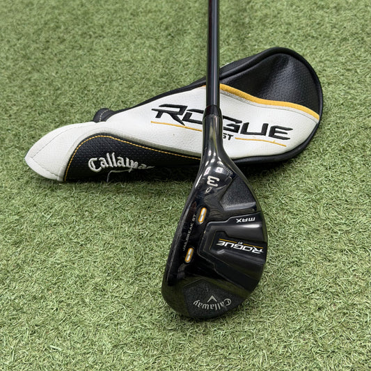 Callaway Rogue ST MAX #3 Hybrid / 18 Degree / Stiff Flex - Pre Owned Golf 