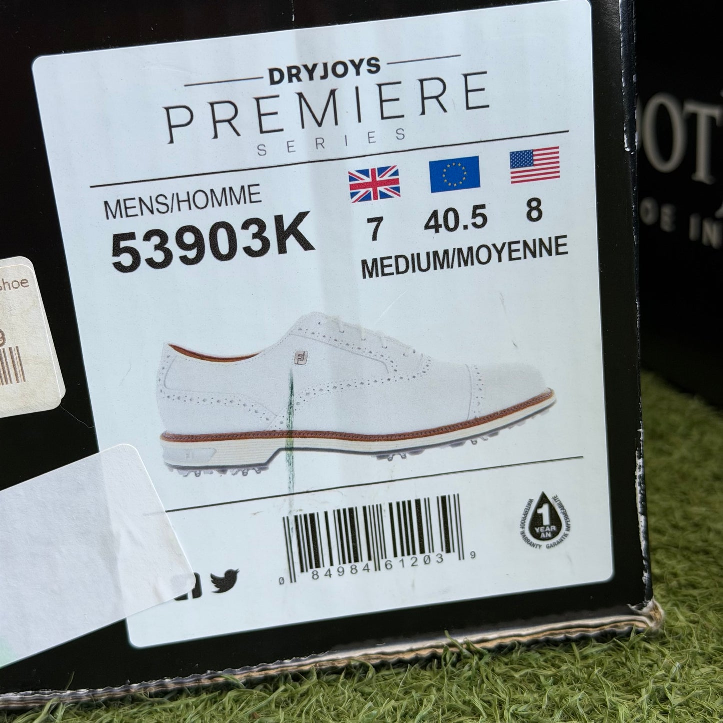 FootJoy Premier Series Wilcox Men's Golf Shoes / UK 7 - Pre Owned Golf 