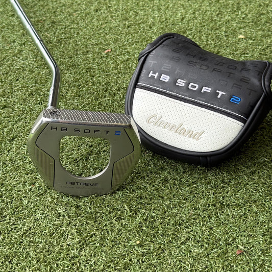 Cleveland Golf HB Soft 2 Retreve Single Bend Putter / 34 Inch / Left Handed