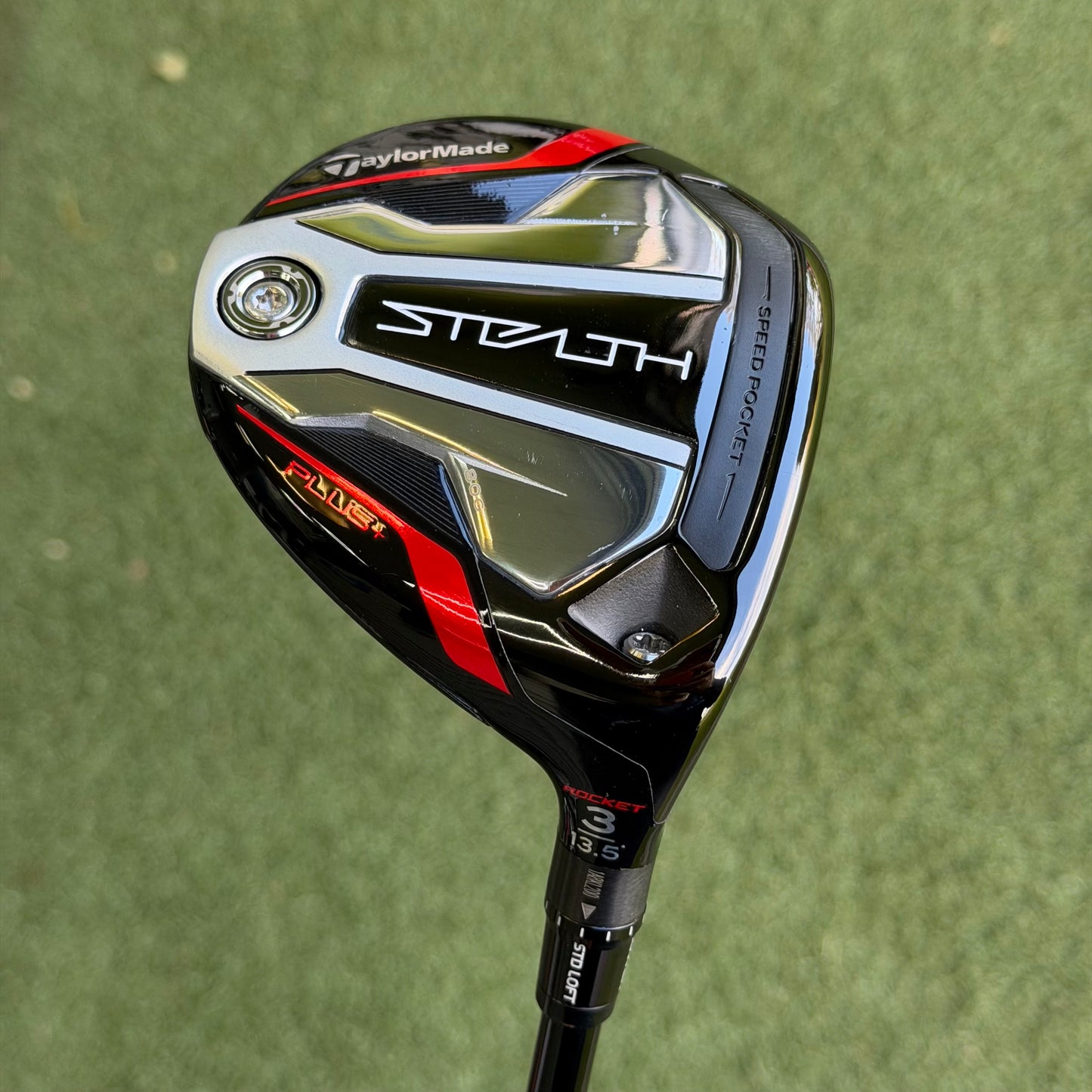 TaylorMade Stealth Plus Rocket #3 Fairway Wood / 13.5 Degree / Stiff Flex