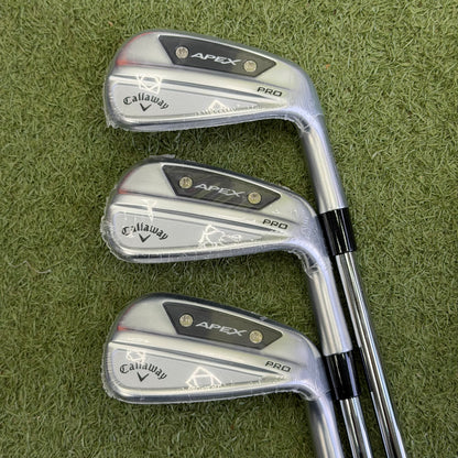 Callaway Apex Pro 2024 Forged Golf Iron Set / 4-PW / Stiff Flex - Pre Owned Golf 