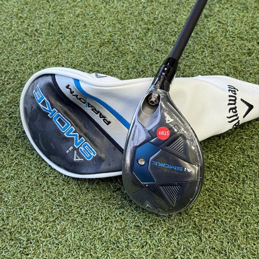 Callaway Paradym Ai Smoke #4 Hybrid / 21 Degree / Stiff Flex