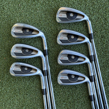 PING G400 Iron Set / 5-PW + UW / Stiff Flex