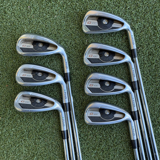 PING G400 Iron Set / 5-PW + UW / Stiff Flex