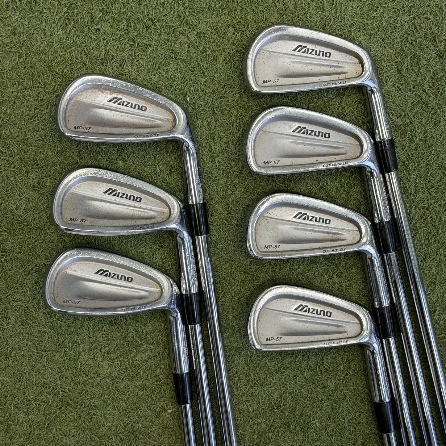 Mizuno MP-57 Forged Iron Set / 4-PW / Regular Flex - Pre Owned Golf 