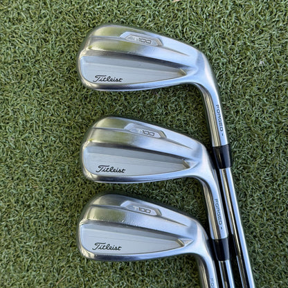 Titleist T100 (2021) Golf Iron Set / 4-PW / Stiff Flex - Pre Owned Golf 