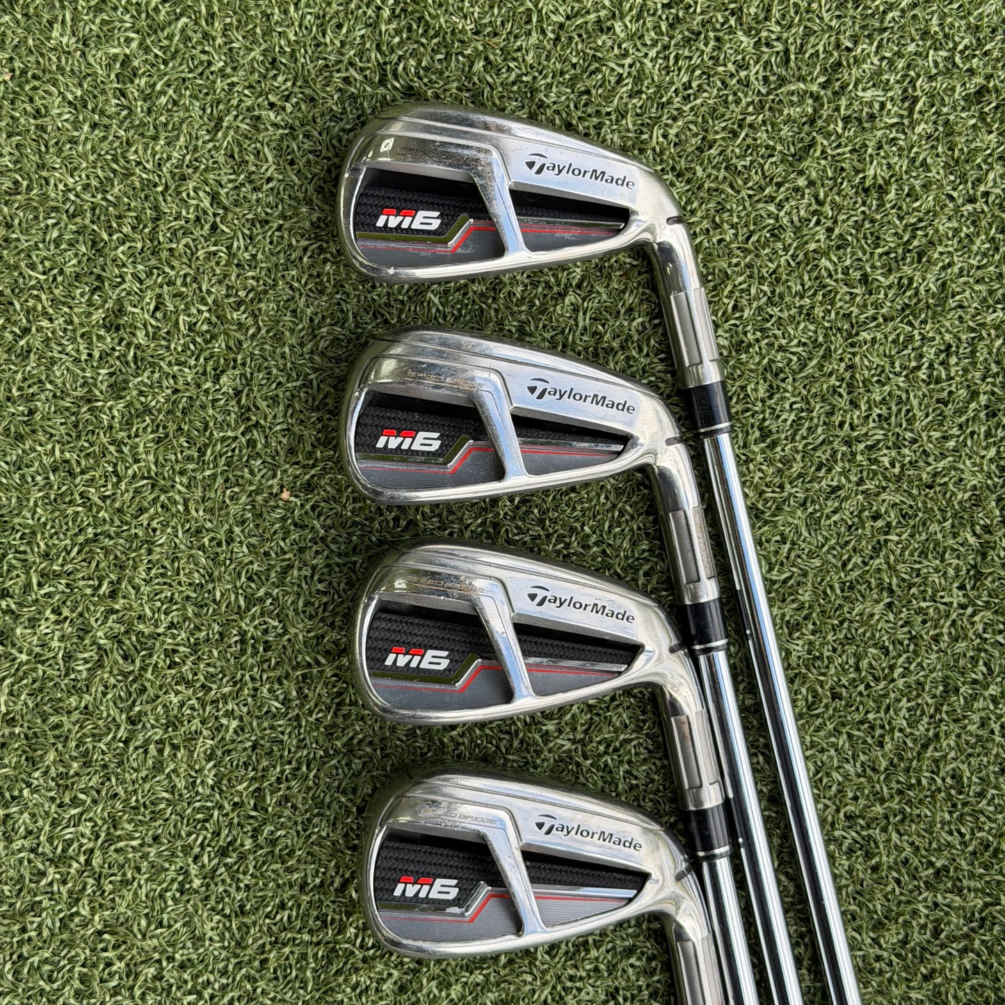 TaylorMade M6 (2019) Iron Set / 6-PW+AW+SW+LW / Regular Flex