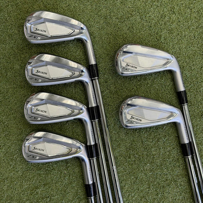Srixon ZXi4/ZXi5 Forged Combo Golf Iron Set / 5-PW / Stiff Flex - Pre Owned Golf 