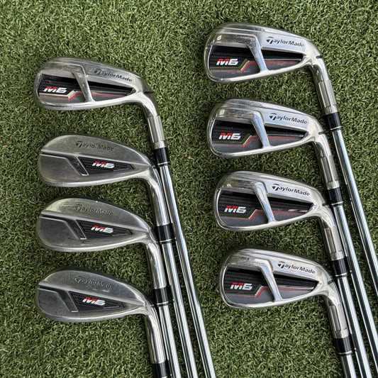TaylorMade M6 (2019) Iron Set / 6-PW+AW+SW+LW / Regular Flex