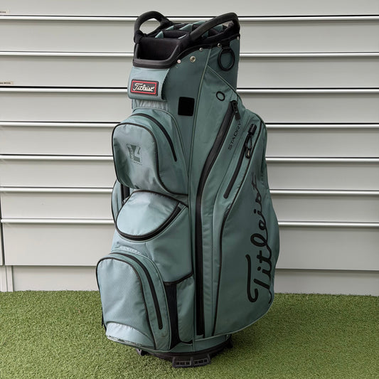 Titleist Cart 14 Stadry Golf Cart Bag - Eucalyptus - Pre Owned Golf 