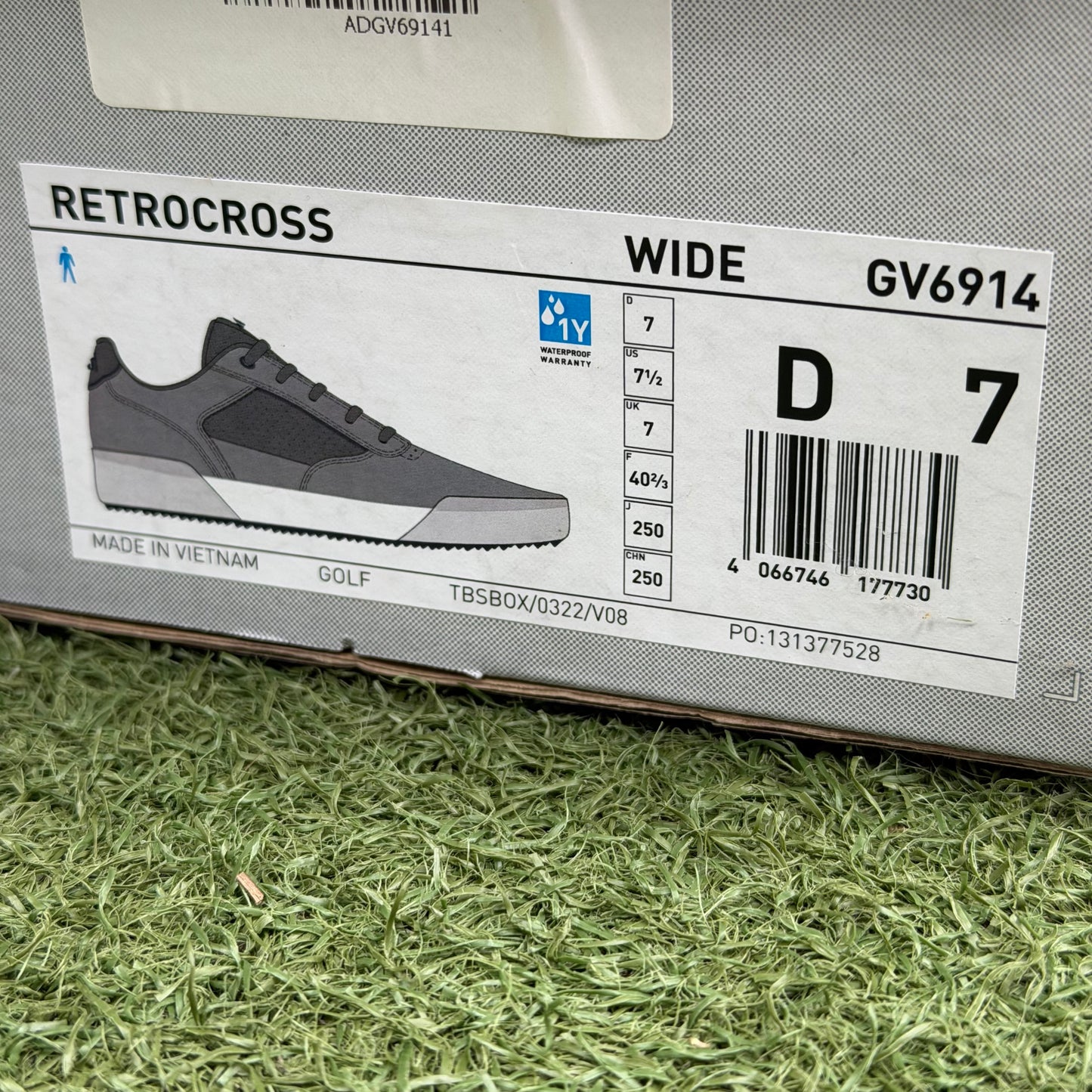 adidas Retrocross Men's Golf Shoes / UK 7 Wide