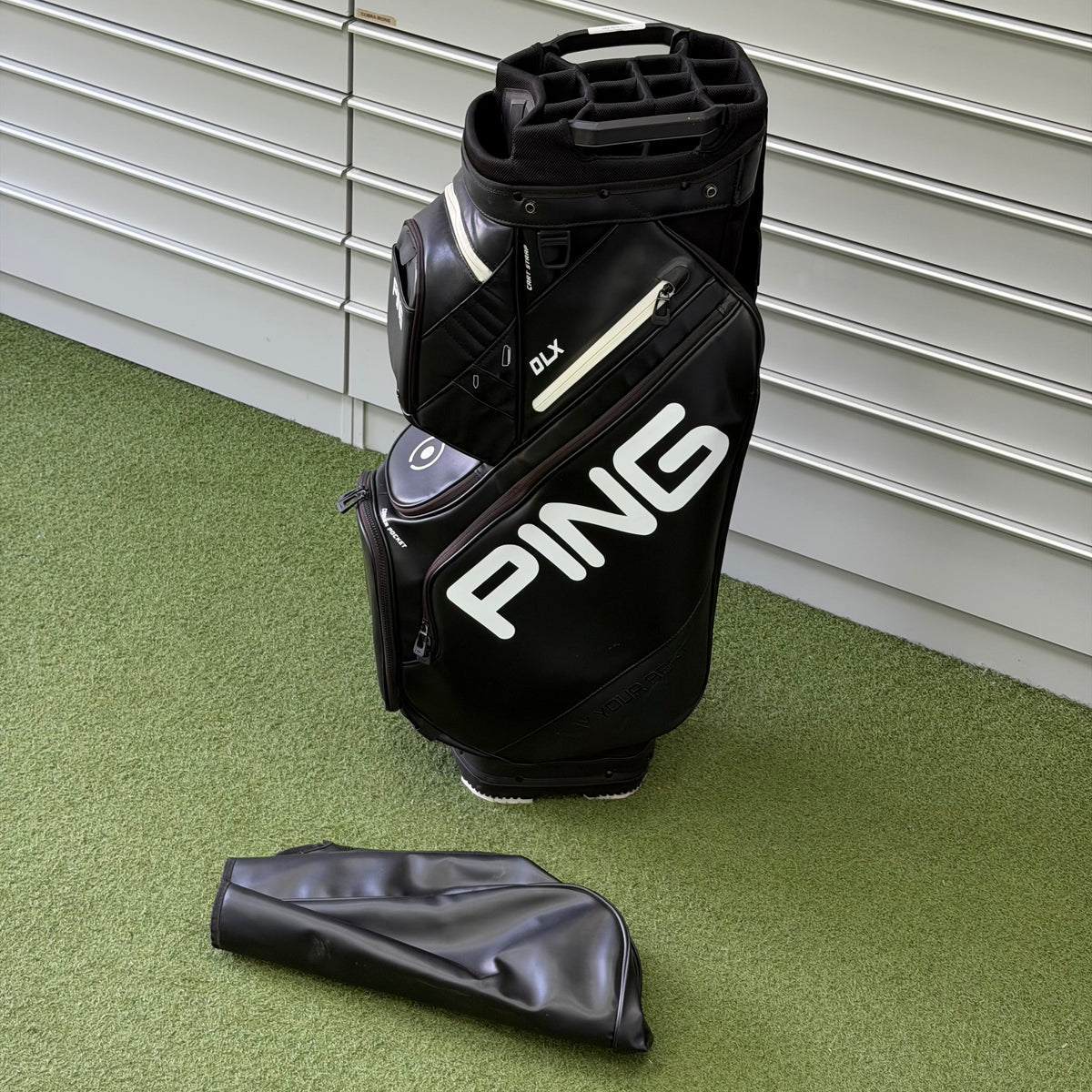 PING DLX Black Cart Bag