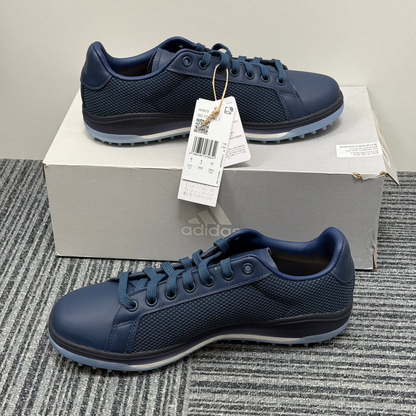 adidas Go To Spikeless 1 Men's Golf Shoes / UK 7