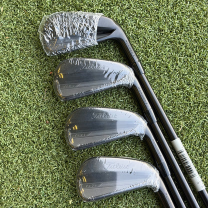 Titleist T150 Black Limited Edition Iron Set / 4-PW / Stiff Flex