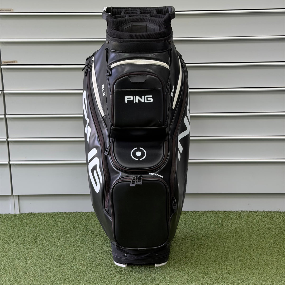 PING DLX Black Cart Bag