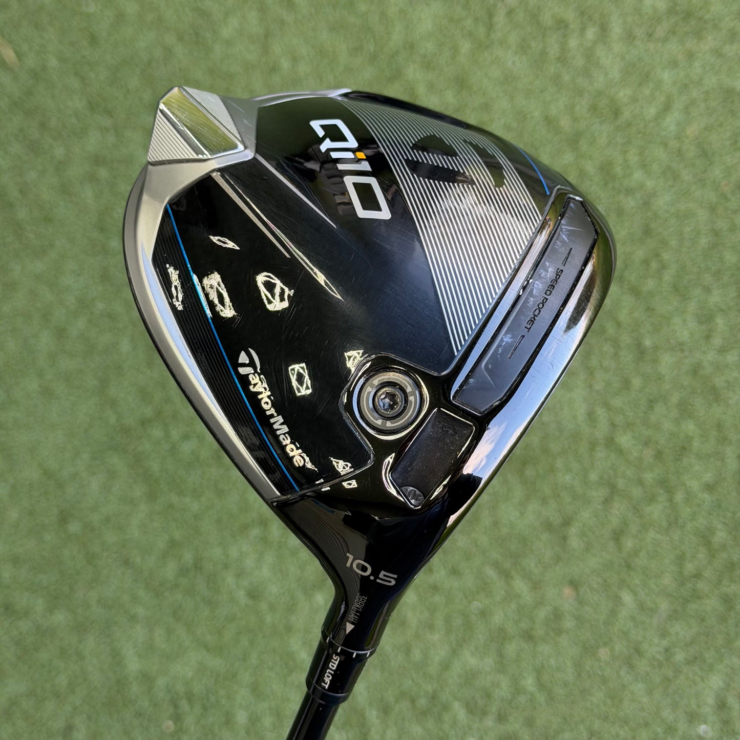 TaylorMade Qi10 Golf Driver / 10.5 Degree / Stiff Flex